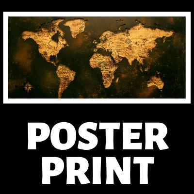 Map Prints and Posters by BestWorldMapWallArt.com