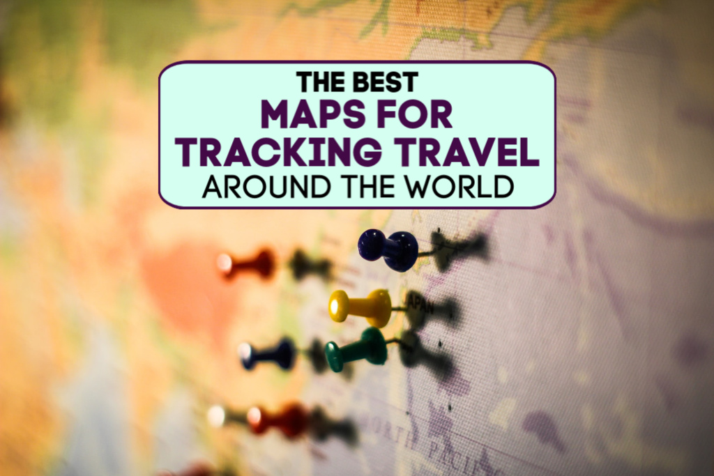 Best Maps For Tracking Travel Around The World - Best World Map Wall Art