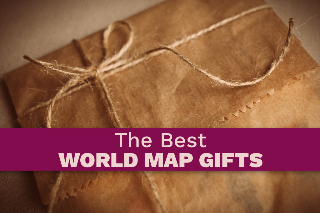 The Best World Map Gifts by BestWorldMapWallArt.com